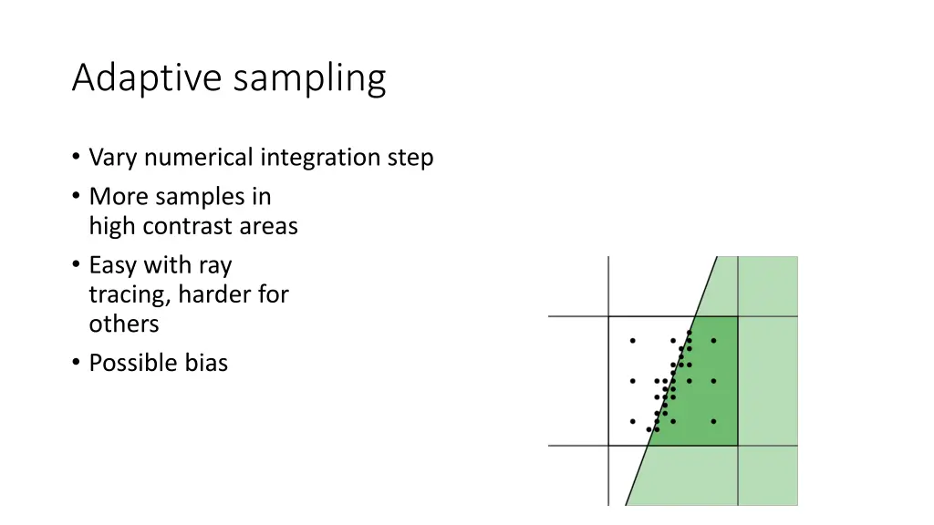 adaptive sampling