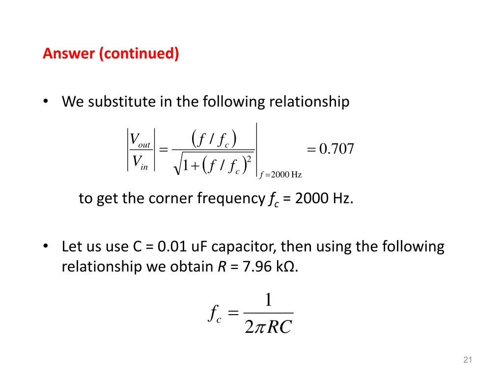 answer continued
