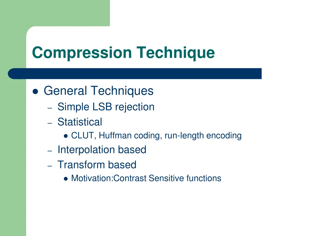 compression technique
