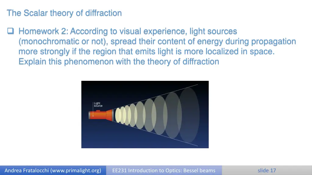 the scalar theory of diffraction 15