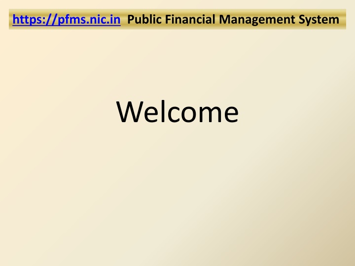 https pfms nic in public financial management