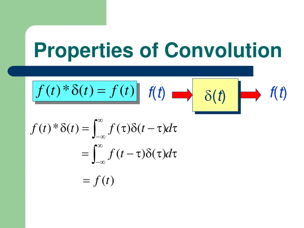 properties of convolution 3