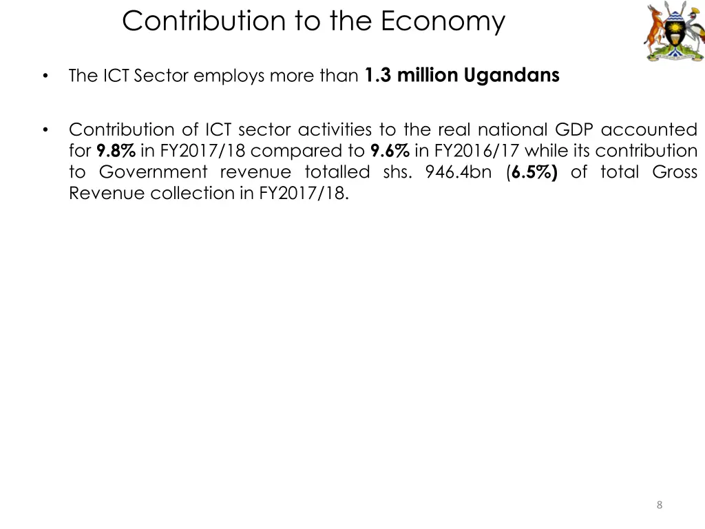 contribution to the economy