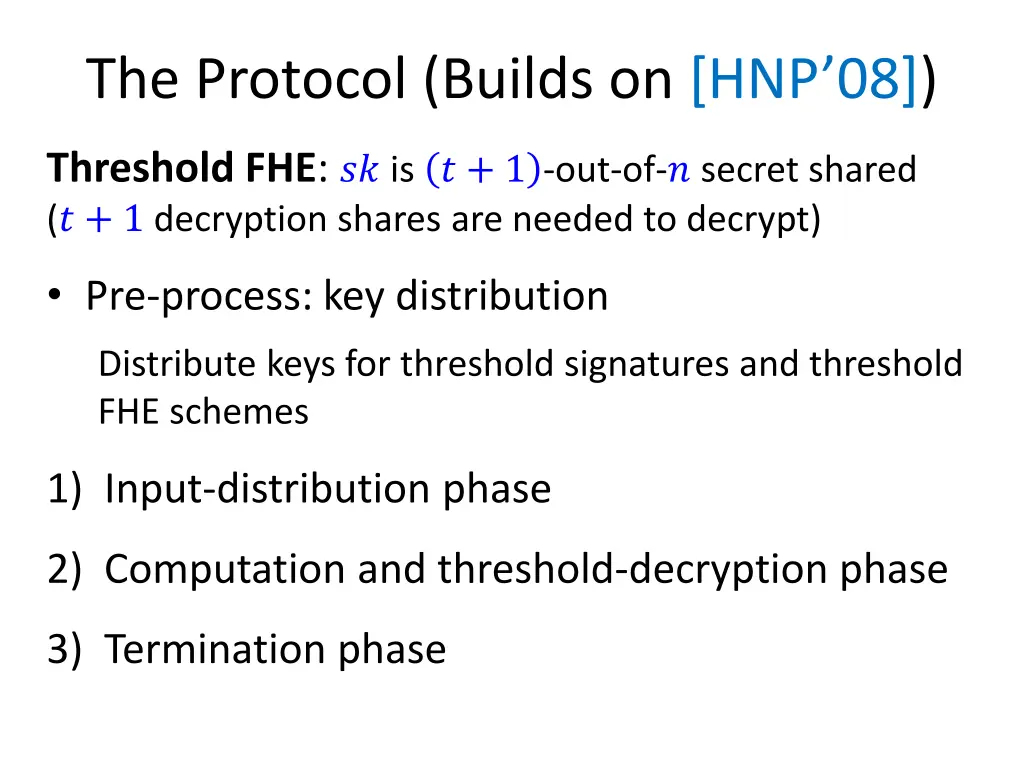the protocol builds on hnp 08