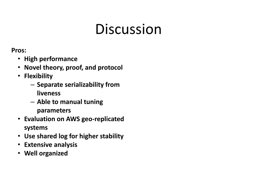 discussion