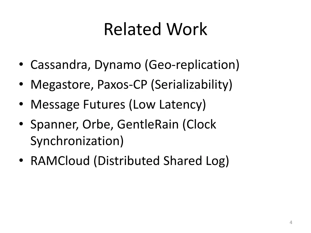 related work
