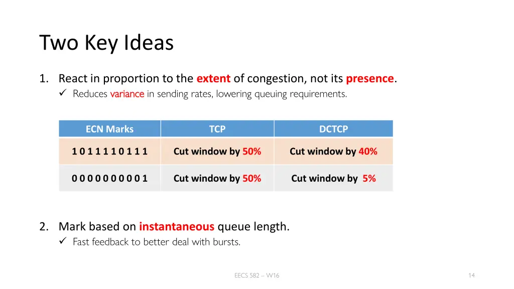 two key ideas