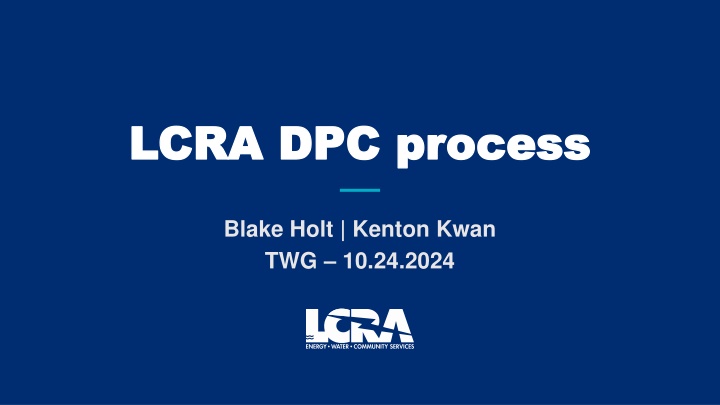 lcra dpc process lcra dpc process
