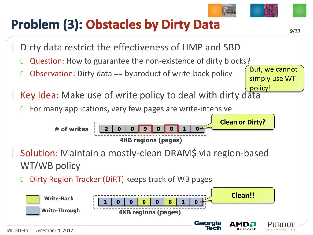 problem 3 obstacles by dirty data