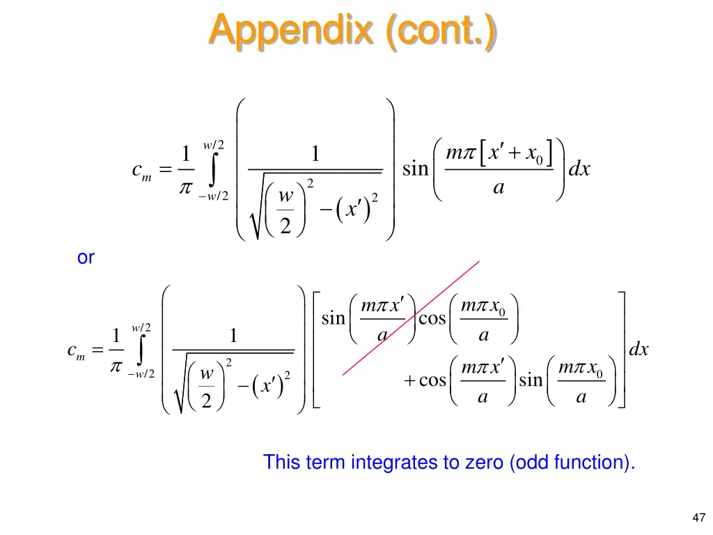 appendix cont