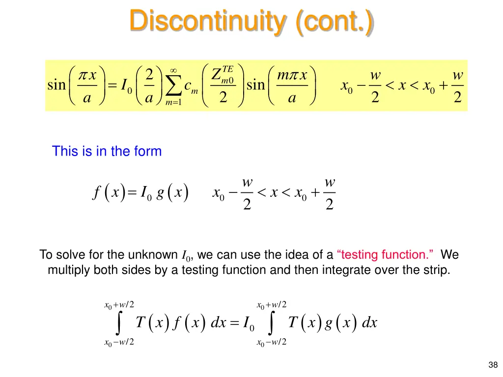 discontinuity cont 13