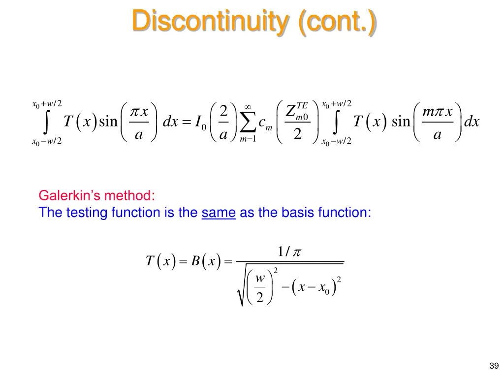 discontinuity cont 14
