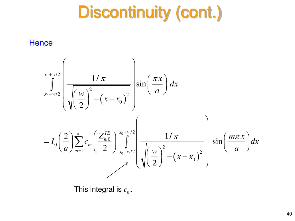 discontinuity cont 15