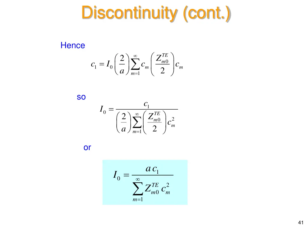 discontinuity cont 16