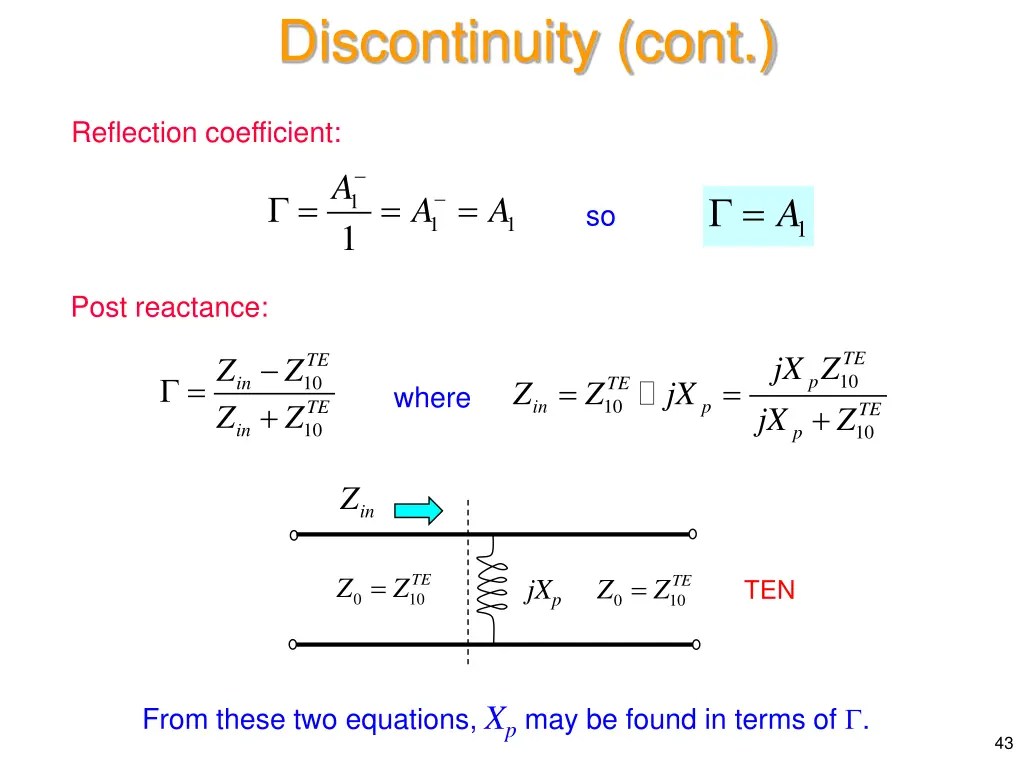discontinuity cont 18