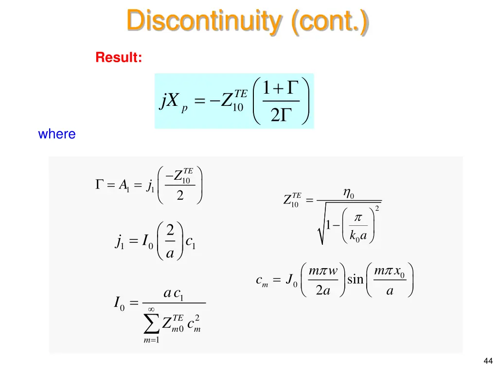 discontinuity cont 19
