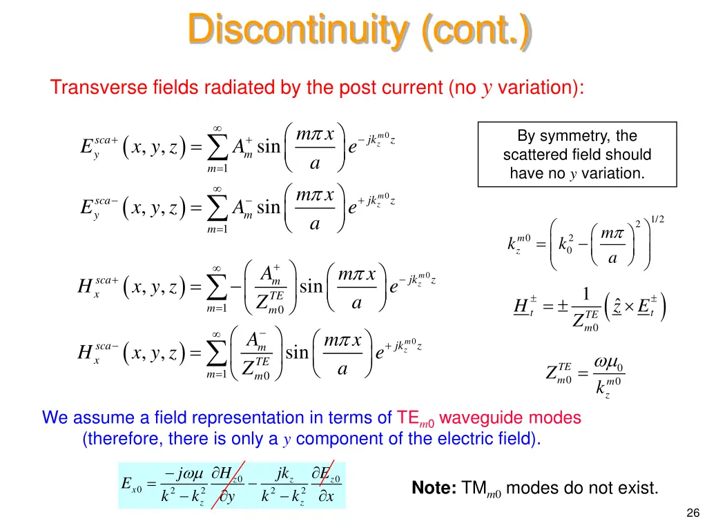 discontinuity cont 3