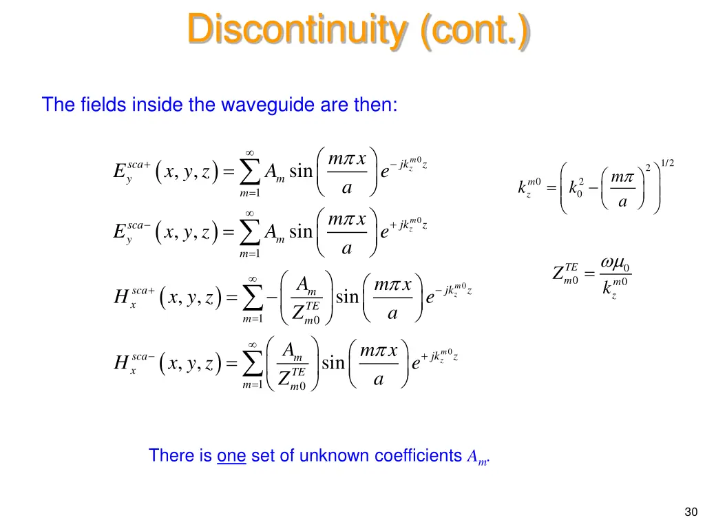 discontinuity cont 5