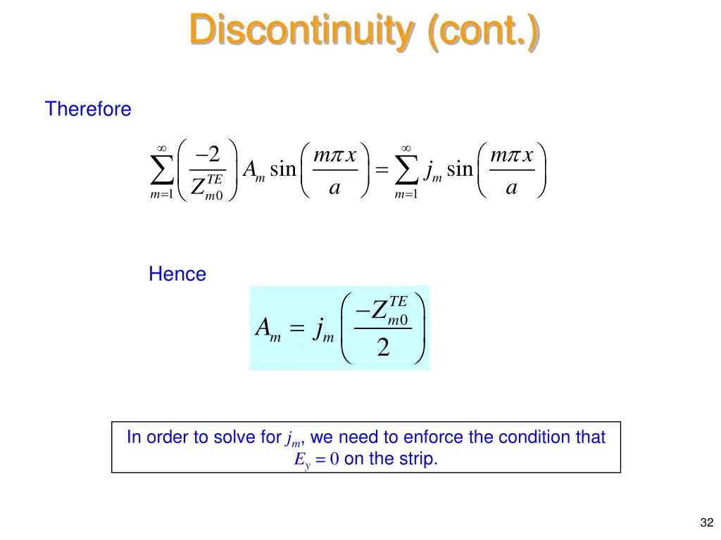 discontinuity cont 7