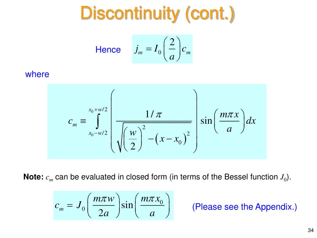 discontinuity cont 9