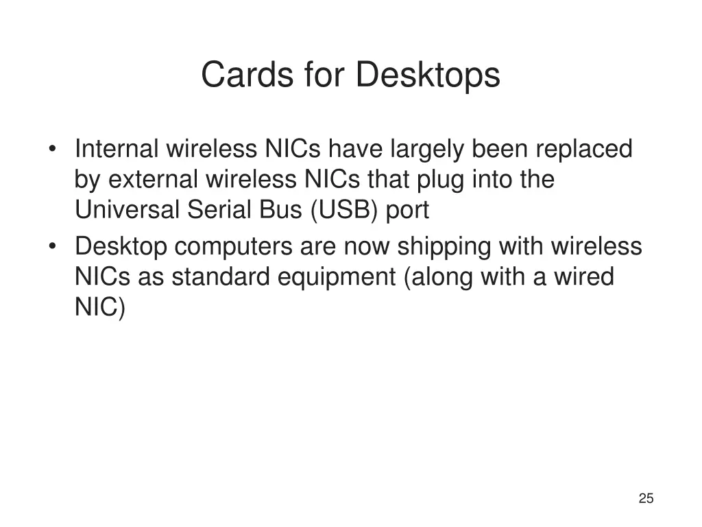 cards for desktops