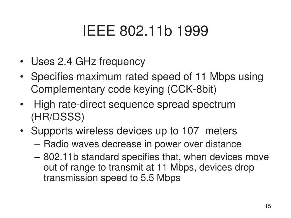 ieee 802 11b 1999