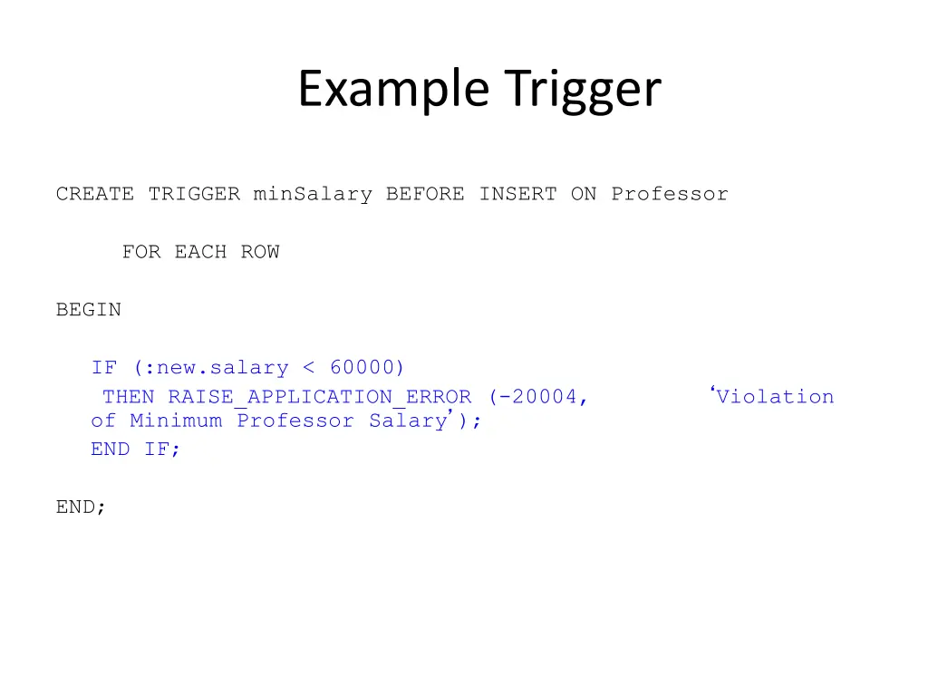 example trigger 3