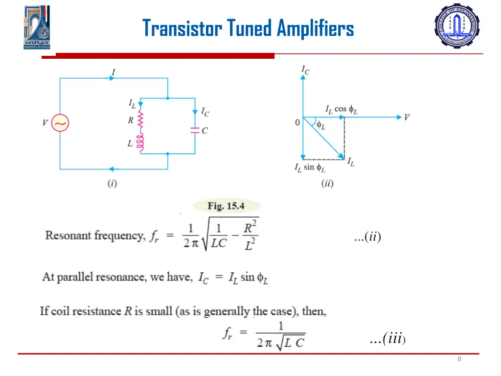transistor tuned amplifiers 6