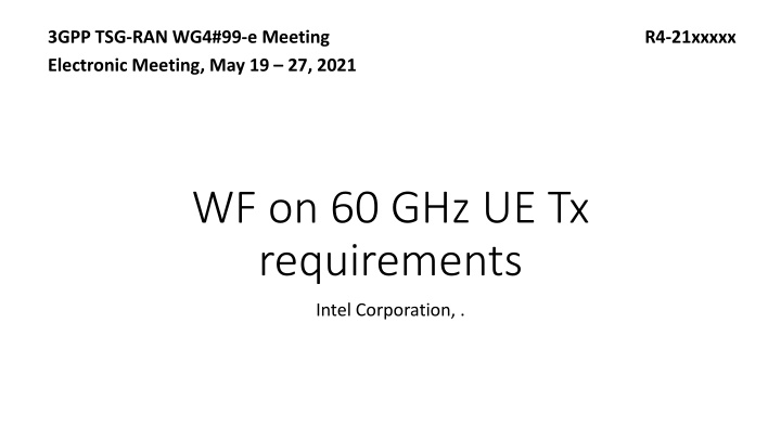 3gpp tsg ran wg4 99 e meeting r4 21xxxxx