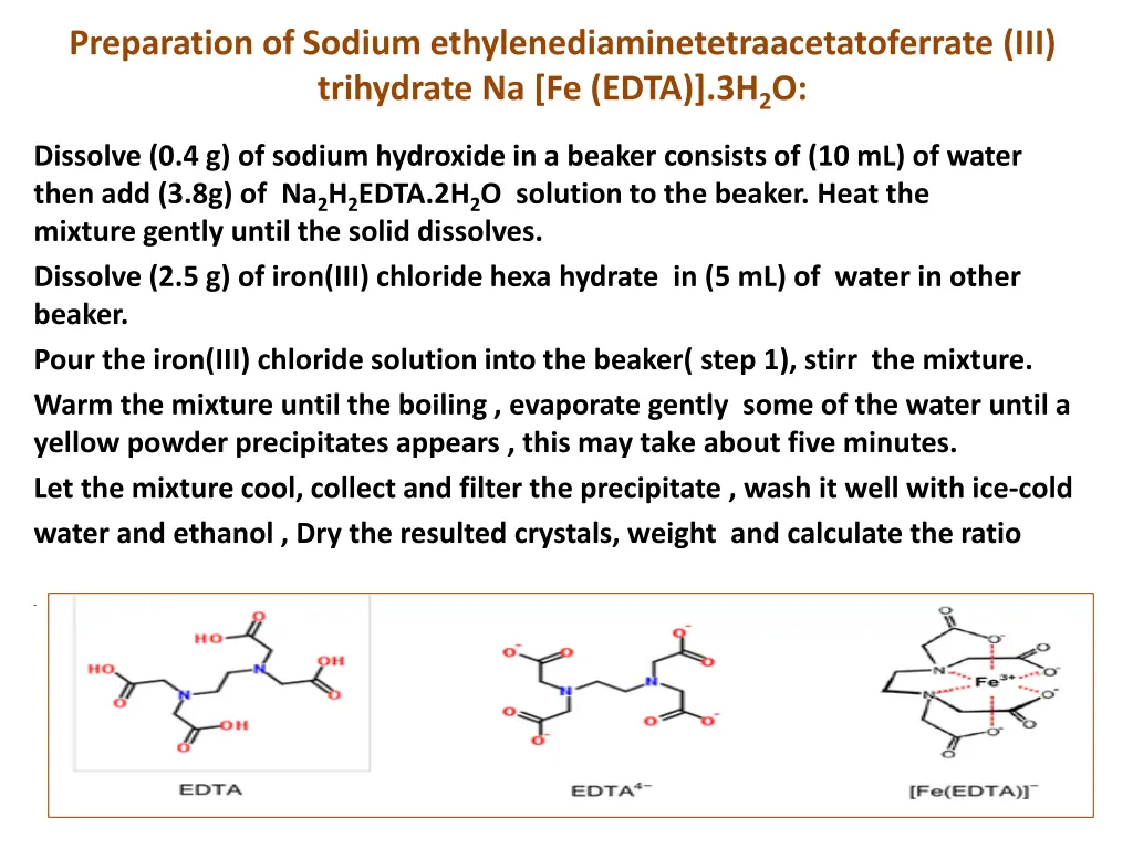 preparation of sodium