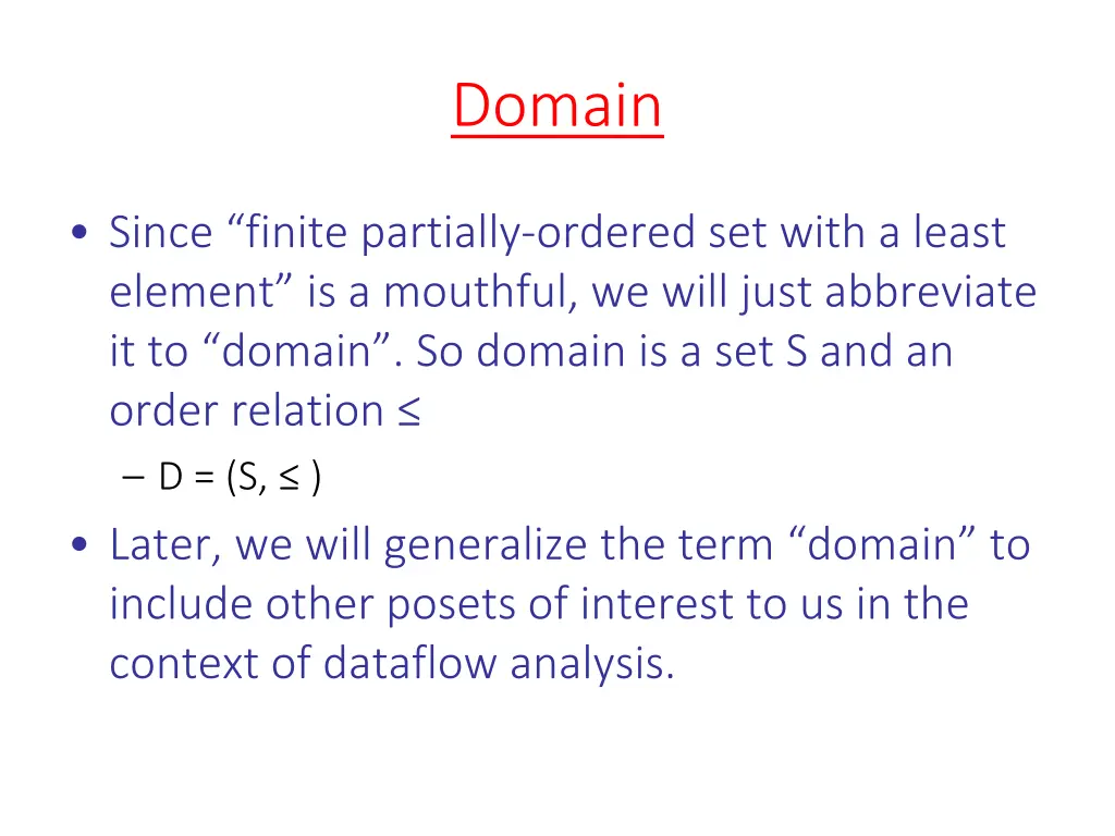 domain