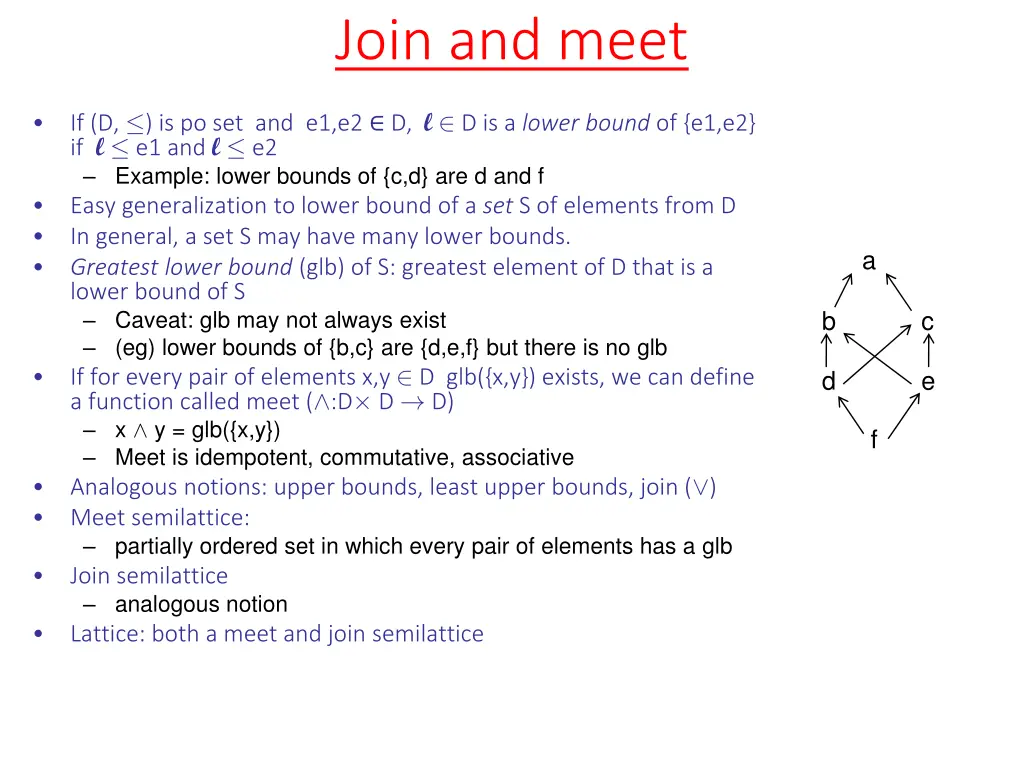 join and meet