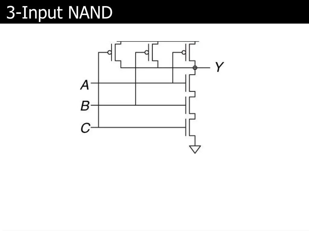 3 input nand