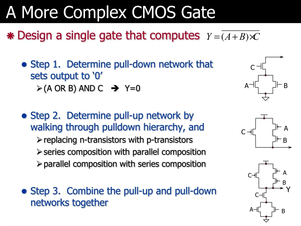 a more complex cmos gate
