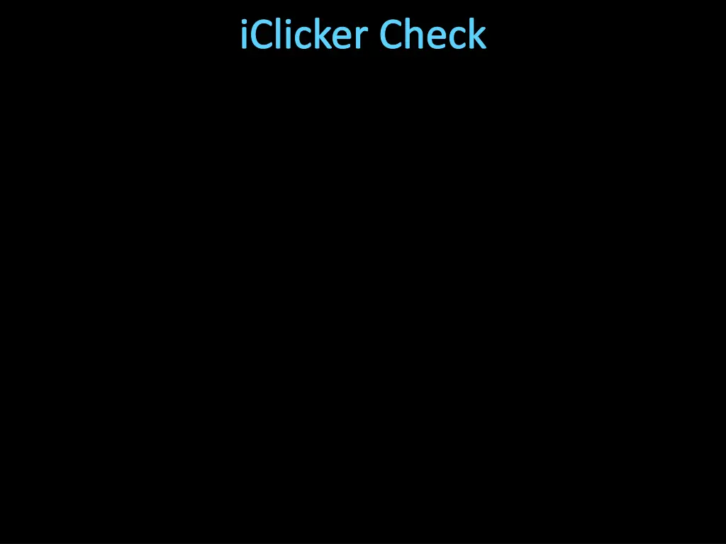 iclicker check