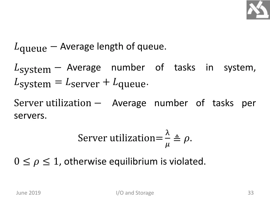 queue average length of queue