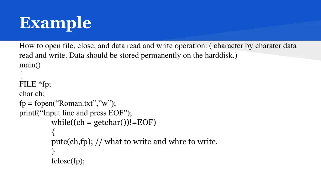 example