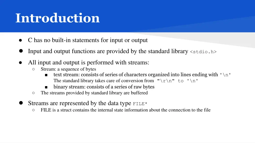 introduction