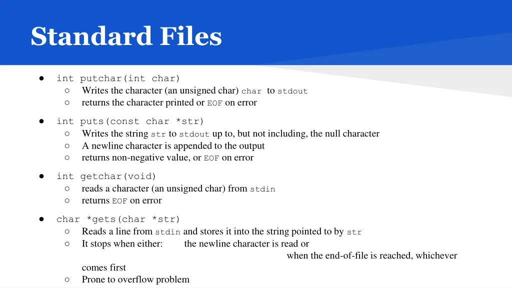 standard files 1