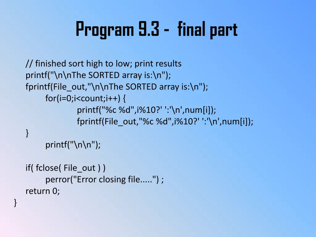 program 9 3 final part