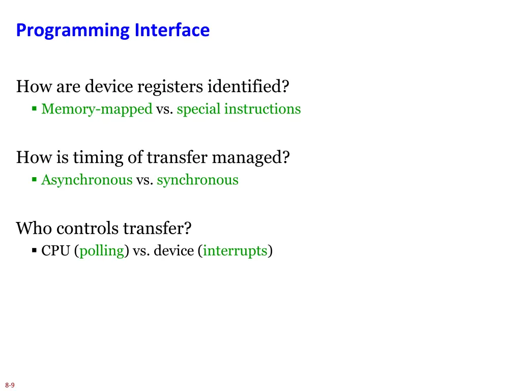 programming interface