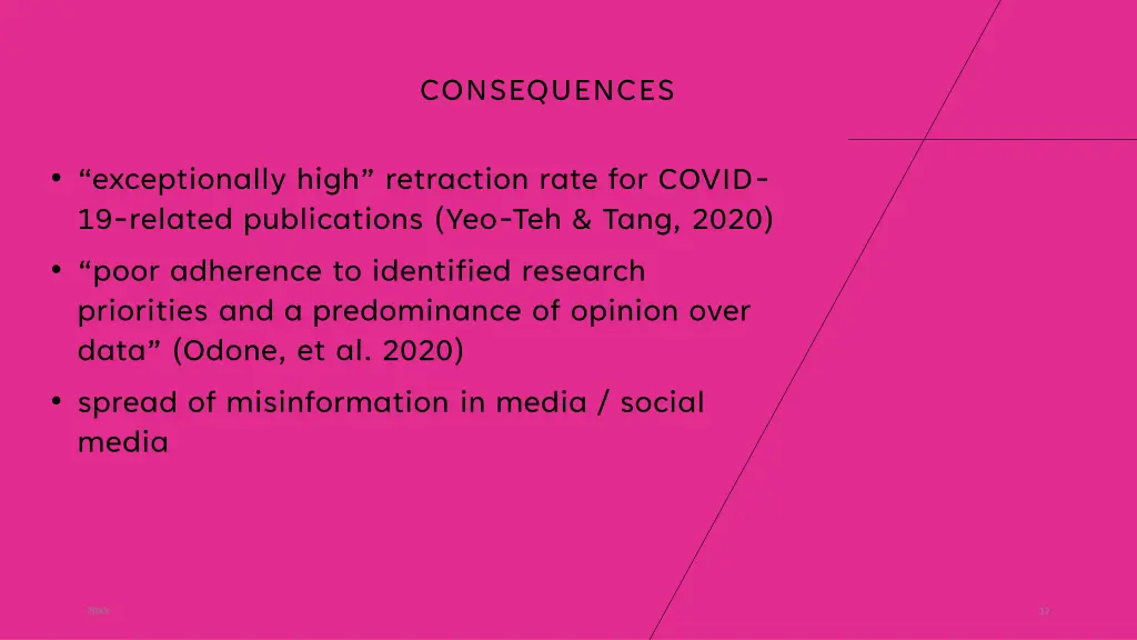 consequences