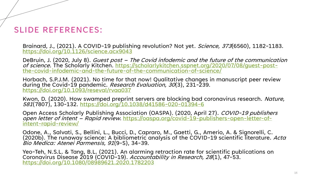 slide references