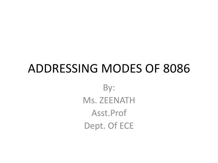 addressing modes of 8086