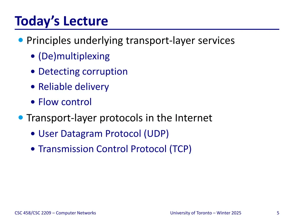 today s lecture