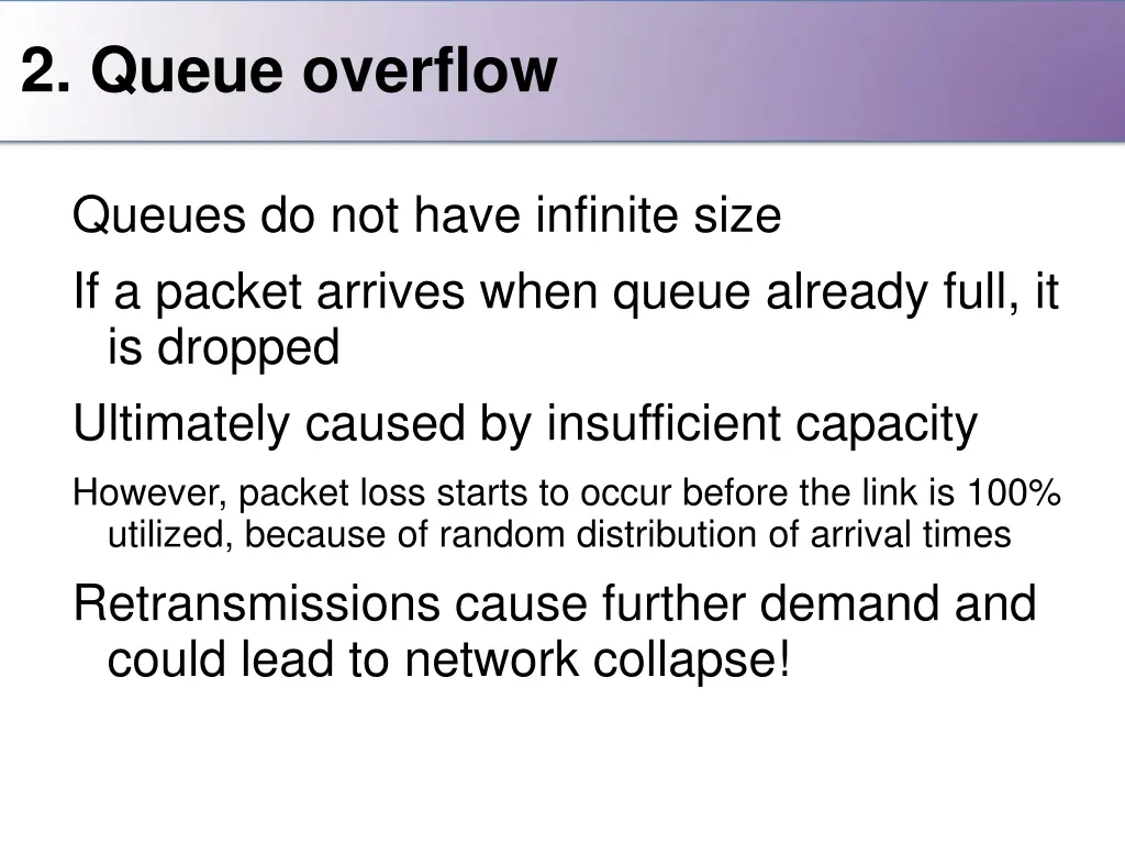 2 queue overflow