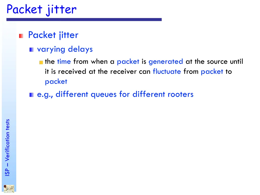packet jitter