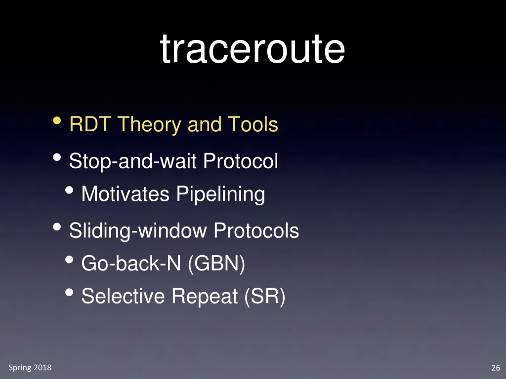 traceroute 2