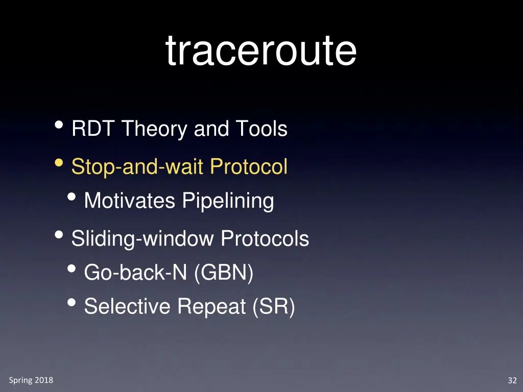 traceroute 3