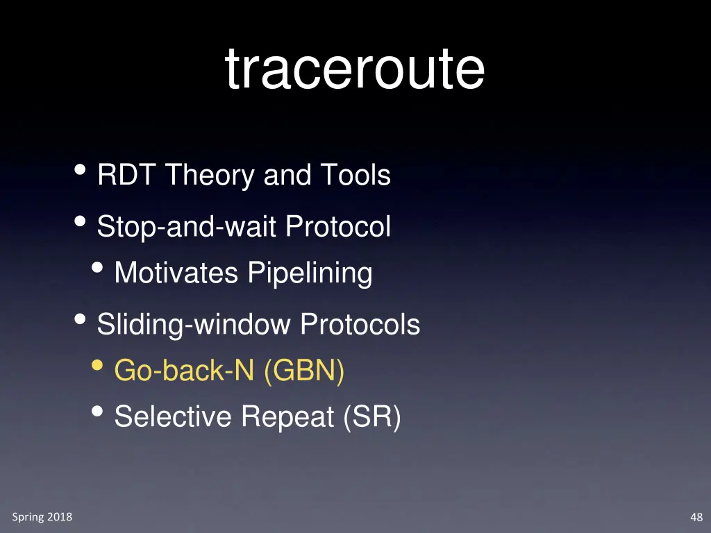 traceroute 4